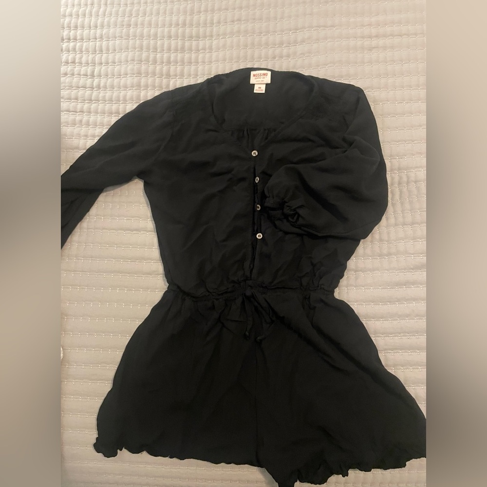 Mossimo x-small black romper
